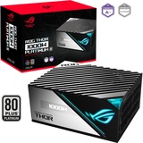 ASUS ROG THOR 1000P2 GAMING, 1000 Watt voeding Zwart, Kabel-management