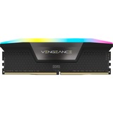 Corsair 96 GB DDR5-5600 Kit werkgeheugen Zwart, CMH96GX5M2B5600C40, Vengeance RGB, XMP