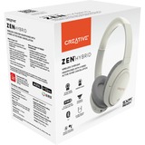 Creative Zen Hybrid over-ear hoofdtelefoon Wit