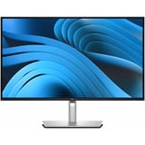Dell Pro Plus P2725QE 27" 4K Ultra HD monitor Zwart/zilver, 1x DisplayPort, 1x HDMI, 2x USB-C, 3x USB-A, 1x RJ-45