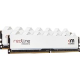 Mushkin 16 GB ECC DDR4-3200 Kit werkgeheugen Wit, MRD4E320EJJP8GX2, Redline ECC White