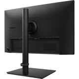SAMSUNG Essential S24F430UAU 24" monitor Zwart, 100 Hz, HDMI, Display Port, LAN, USB-C