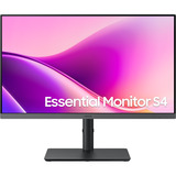 Samsung Essential S24F430UAU 24" monitor Zwart, HDMI, DisplayPort, 4x USB-A, USB-C, RJ-45