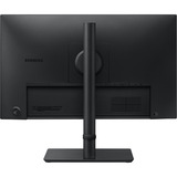Samsung Essential S4 S43UF 24" monitor Zwart, HDMI, DisplayPort, 4x USB-A, USB-C, RJ-45
