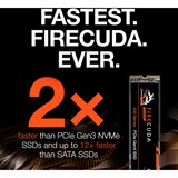 Seagate FireCuda 530 1 TB SSD ZP1000GM3A013, PCIe 4.0 x4, NVMe 1.4, M.2 2280