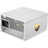 Sharkoon Rebel P30 Gold White 1000W voeding  Wit, 1x 12VHPWR, 4x PCIe, Kabelmanagement