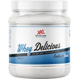 XXL Nutrition Whey Delicious - Cookies & Cream voedingsmiddel 450 gram