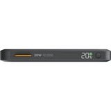 Xtorm Fuel Series 5, 10.000 mAh - 20 W powerbank Zwart, USB-C PD, USB-C, USB-A