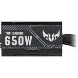 ASUS TUF Gaming 650B, 650 Watt voeding  Zwart, 4x PCIe
