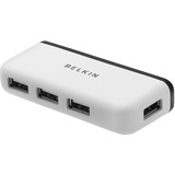 Belkin 4-poorts reishub usb-hub Wit/zwart