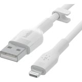 Belkin BOOSTCHARGE Flex USB-A-kabel met Lightning-connector Wit, 1 m