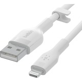 Belkin BOOSTCHARGE Flex USB-A-kabel met Lightning-connector Wit, 1 meter