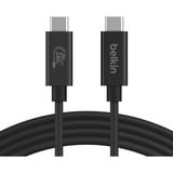 Belkin Connect USB 4 kabel Zwart, 2 meter, 240 W - 20 Gbps