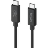 Belkin Connect USB 4 kabel Zwart, 2 meter, 240 W - 20 Gbps