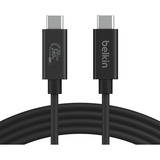 Belkin Connect USB 4-kabel 20 Gbps - 240 W Zwart