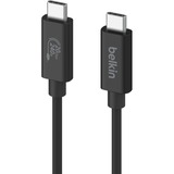 Belkin Connect USB 4-kabel 20 Gbps - 240 W Zwart