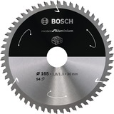 Bosch Standard for Aluminium cirkelzaagblad voor accuzagen 165 x 1,8 / 1,3 x 30 T54