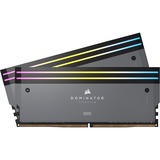 Corsair Dominator Titanium RGB 64 GB DDR5-6000 (2x 32 GB) werkgeheugen Grijs, CMP64GX5M2B6000Z30, XMP, EXPO