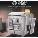 Corsair FRAME 4000D RS midi tower behuizing Wit | 2x USB-A | 1x USB-C | Tempered Glass