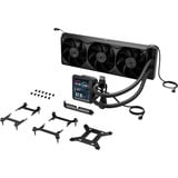 Corsair NAUTILUS II 360 RS LCD-vloeistofkoeler voor CPU waterkoeling Zwart
