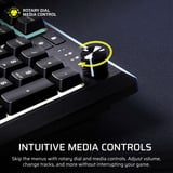 Corsair SKIFF 100   RGB gaming toetsenbord Zwart, BE lay-out (AZERTY), Membraan, 100%