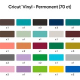 Cricut Premium Vinyl - Permanent - Ultimate Sampler snijvinyl 30 cm