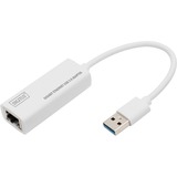 Digitus Gigabit-Ethernet USB-3.0-Adapter netwerkadapter Wit