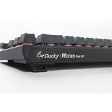 Ducky Mecha Pro SF, toetsenbord Zwart, BE Lay-out, Cherry MX Red, RGB leds, 65%, ABS