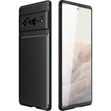  Google Pixel 6 Pro Carbon Cover telefoonhoesje Zwart
