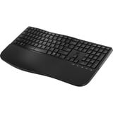 HP 680 ergonomisch draadloos toetsenbord Zwart, BE Lay-out, Plunger