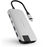 Hyper SLIM 8-in-1 USB-C Hub usb-hub Zilver