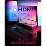 ICY BOX IB-DK4062-CPD 12-in-1 dockingstation Aluminium