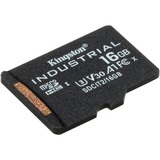 Kingston Industrial microSDHC 16GB geheugenkaart Zwart, Klasse 10, UHS-I, U3, V30, A1