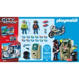 PLAYMOBIL City Action - Politiemotor: achtervolging van de geldrover Constructiespeelgoed 70572