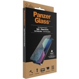 PanzerGlass iPhone 13/13 Pro - Black beschermfolie Transparant/zwart