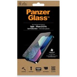 PanzerGlass iPhone 13/13 Pro - Black beschermfolie Transparant/zwart