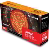 SAPPHIRE Radeon RX 7800 XT NITRO+ GAMING OC 16G grafische kaart 2x HDMI 2.1, 2x DisplayPort