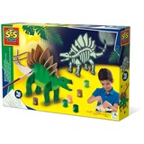 SES Creative Houten dino glow in the dark Knutselen 14209