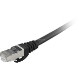 Sharkoon Patchkabel SFTP, RJ-45 met Cat.7a Zwart, 1 meter, Ruwe kabel