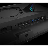 AORUS FI32Q 32" Gaming Monitor Zwart, 2x HDMI, 1x DisplayPort, 2x USB-A 3.2 (5 Gbit/s), 1x USB-C, 165 Hz