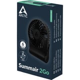 ARCTIC Summair 2Go ventilator Zwart