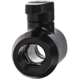 Bitspower mini valve met hendel ventiel Zwart