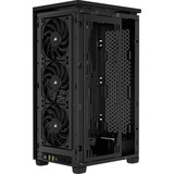 Corsair 2000D Airflow mini tower behuizing Zwart | 2x USB-A | 1x USB-C