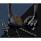 Creative Crea Chat USB Headset                 bk Zwart