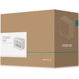 DeepCool CH260 mini tower behuizing Wit | 2x USB-A | 1x USB-C | Tempered Glass