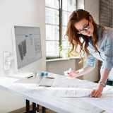 Ergotron LX Pro Muur Monitorarm Wit