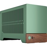 Fractal Design Terra mini tower behuizing Mint/houtkleur | 1x USB-A | 1x USB-C