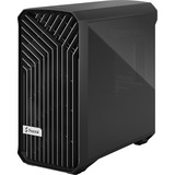 Fractal Design Torrent Compact Black TG Dark midi tower behuizing Zwart | 2x USB-A | 1x USB-C | Tempered Glass