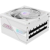 GIGABYTE AORUS ELITE GP-AE1000PM PG5 ICE modulaire 1000 watt voeding  Wit, 1x 12VHPWR, 6x PCIe