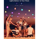 Govee RGBIC Smart Outdoor String Lights verlichting 15 meter, 2,4GHz wifi, Bluetooth